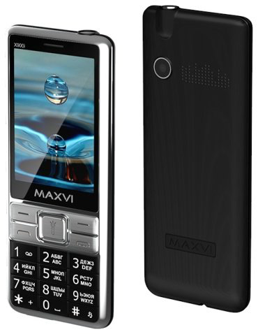 Мобильный телефон MAXVI X900i черный купить,NaN