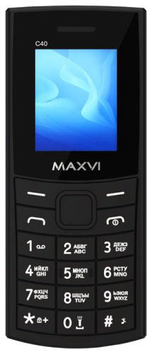 Мобильный телефон MAXVI C40 черный купить,NaN
