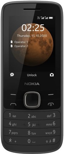 Мобильный телефон Nokia 225 DS черный