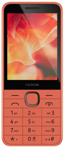 Мобильный телефон Nokia 215 4G 2024 DS оранжевый