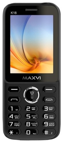 Мобильный телефон MAXVI K18 черный купить,0