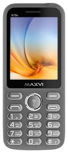 Мобильный телефон MAXVI K15n серый