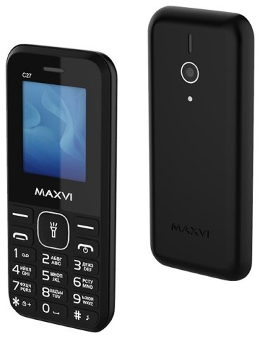 Мобильный телефон MAXVI C27 черный - ForteMarket Мобильный телефон MAXVI C27 черный купить,17890