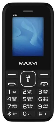 Мобильный телефон MAXVI C27 черный - ForteMarket Мобильный телефон MAXVI C27 черный купить,17890