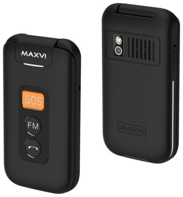 Мобильный телефон MAXVI E5 up черный купить,NaN