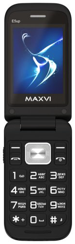 Мобильный телефон MAXVI E5 up черный купить,NaN
