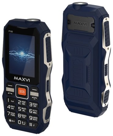 Мобильный телефон MAXVI P100 синий