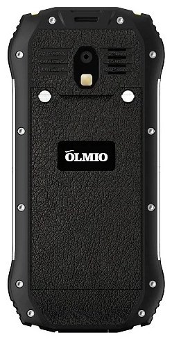 Мобильный телефон OLMIO X05 черный-желтый