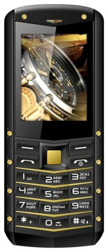Мобильный телефон teXet TM-520R черный-желтый