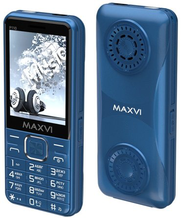 Мобильный телефон MAXVI P110 синий купить,NaN