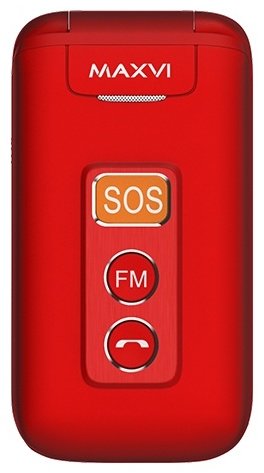 Мобильный телефон MAXVI E5 красный купить,0