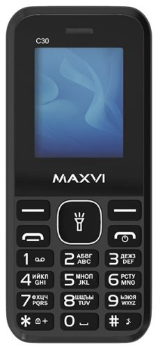 Мобильный телефон MAXVI C30 черный