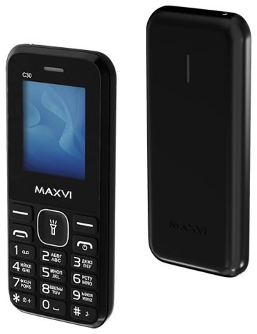 Мобильный телефон MAXVI C30 черный