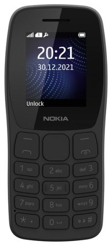 Мобильный телефон Nokia 105 SS 2022 черный