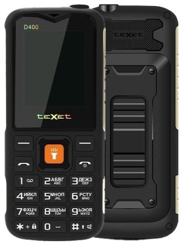 Мобильный телефон TeXet TM-D400 черный
