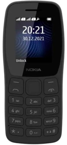 Мобильный телефон Nokia 105 2022 DS черный