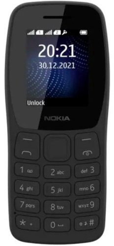 Мобильный телефон Nokia 105 2022 DS черный