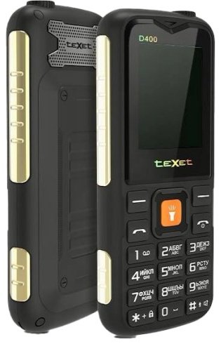 Мобильный телефон TeXet TM-D400 черный