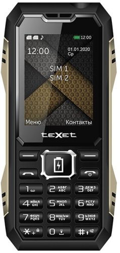 Мобильный телефон teXet TM-D428 черный