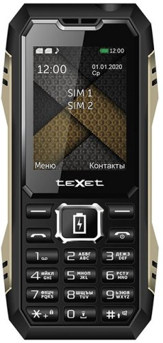 Мобильный телефон teXet TM-D428 черный
