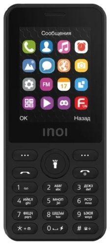 Мобильный телефон INOI 249 черный купить,0
