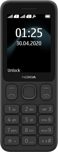 Мобильный телефон Nokia 125 DS черный купить,NaN