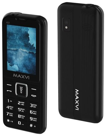 Мобильный телефон MAXVI K21 черный купить,NaN