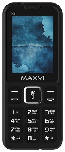 Мобильный телефон MAXVI K21 черный купить,NaN