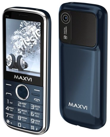 Мобильный телефон MAXVI P30 синий купить,NaN