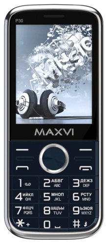 Мобильный телефон MAXVI P30 синий купить,0