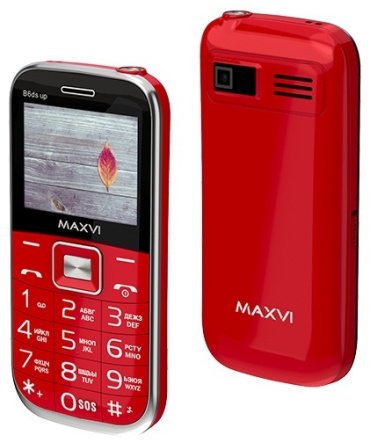 Мобильный телефон MAXVI B6ds up красный купить,0