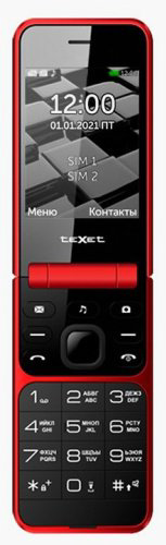 Мобильный телефон teXet TM-405 красный