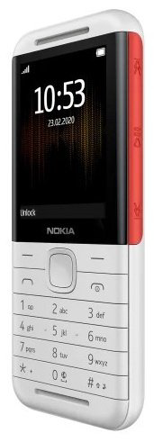 Мобильный телефон Nokia 5310 2020 DS белый-красный купить,NaN