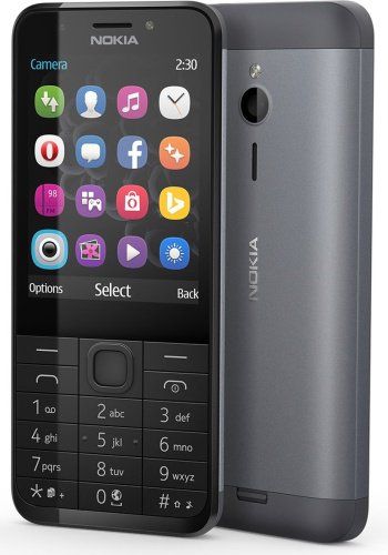 Мобильный телефон Nokia 230 DS черный