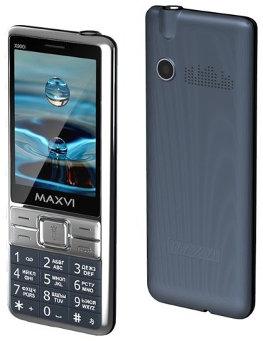 Мобильный телефон MAXVI X900i темно-синий