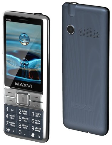 Мобильный телефон MAXVI X900i темно-синий купить,NaN