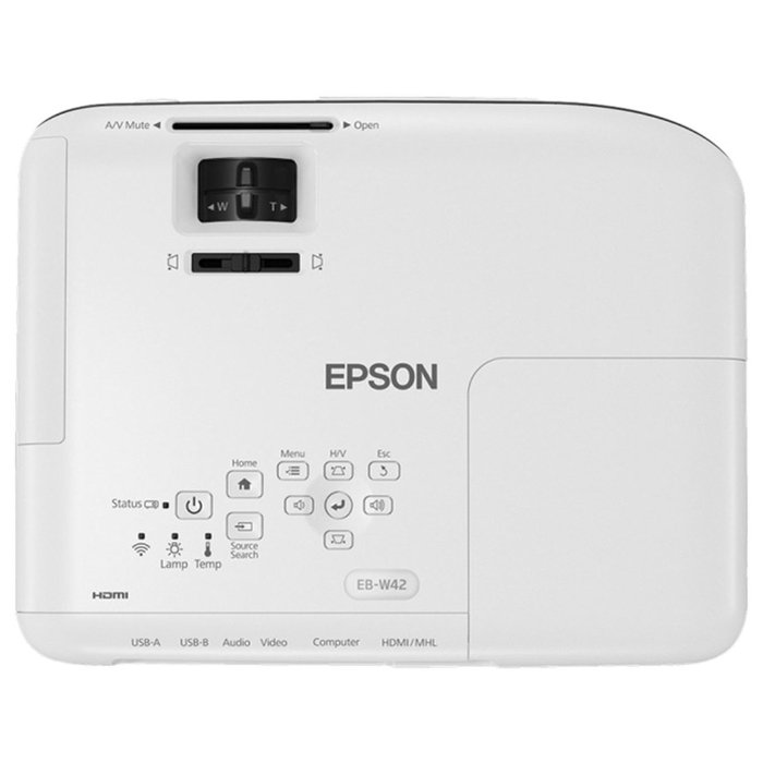 Проектор Epson EB-W06 белый - ForteMarket Проектор Epson EB-W06 белый купить,0