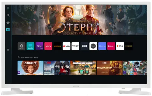 Телевизор LED Samsung UE32T4510AUXCE 32" белый