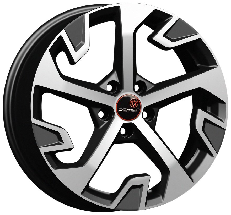 Вектор r262 7.5x18/5x108 D60.1 ET48 4 диска черный, серебристый купить,NaN