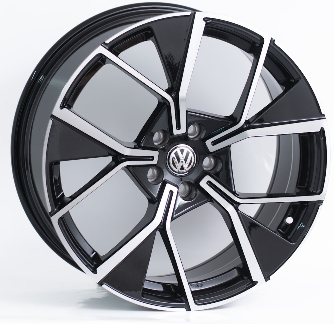 Kipardo F9010 8.5x19/5x112 D57.1 ET40 4 диска черный, серебристый купить,NaN