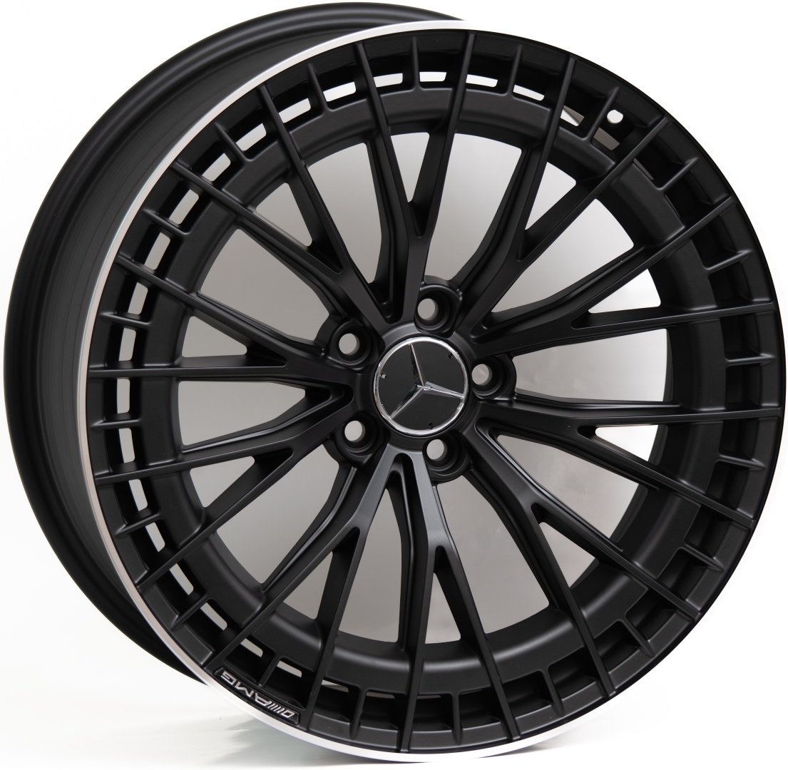 Kipardo FBX475-9 8.5x19/5x112 D66.6 ET40 4 диска черный купить,NaN