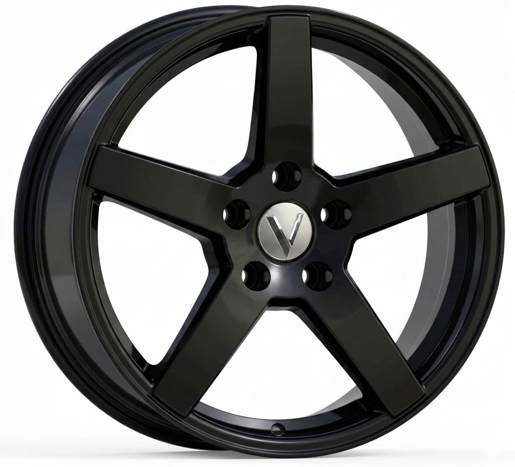 Вектор B261 7x17/5x114.3 D67.1 ET45 4 диска черный купить,NaN