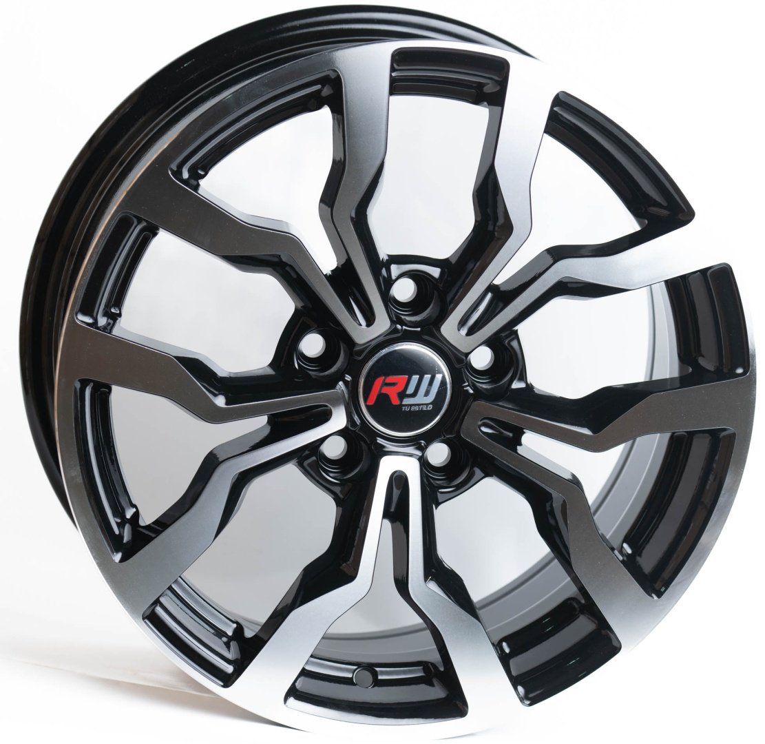 Kipardo RW-6985 7x16/5x114.3 D67.1 ET35 4 диска серебристый, черный купить,NaN