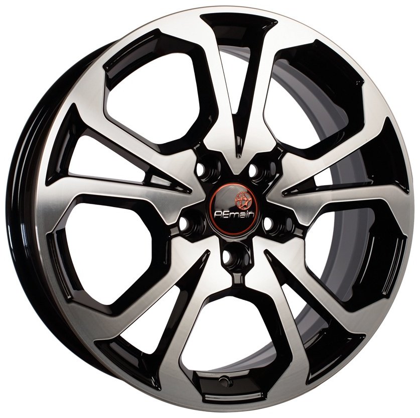 Вектор 242 6.5x17/5x114.3 D54.1 ET50 4 диска черный, серебристый купить,NaN