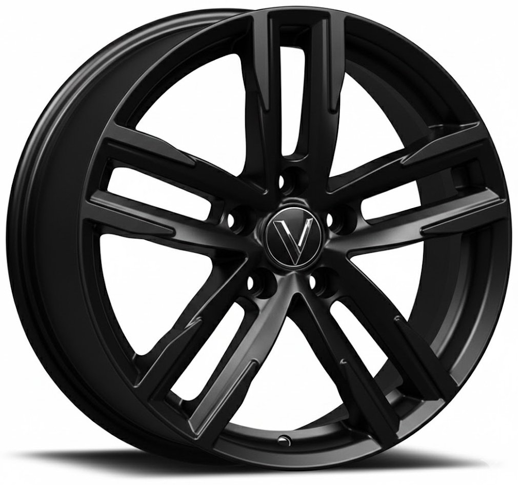 Вектор В213 7x17/5x114.3 D60.1 ET39 4 диска черный купить,NaN