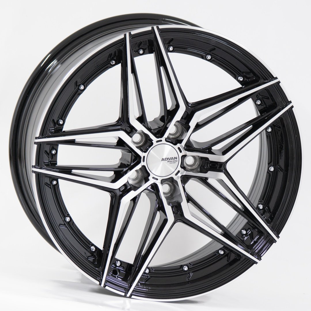 Kipardo XF007 8.5x19/5x114.3 D73.1 ET35 4 диска черный, серебристый купить,NaN