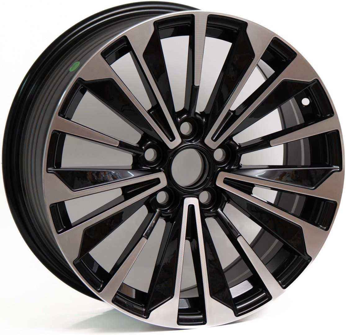 Kipardo FBX374-7 7.5x17/5x114.3 D60.1 ET40 4 диска серебристый, черный купить,NaN