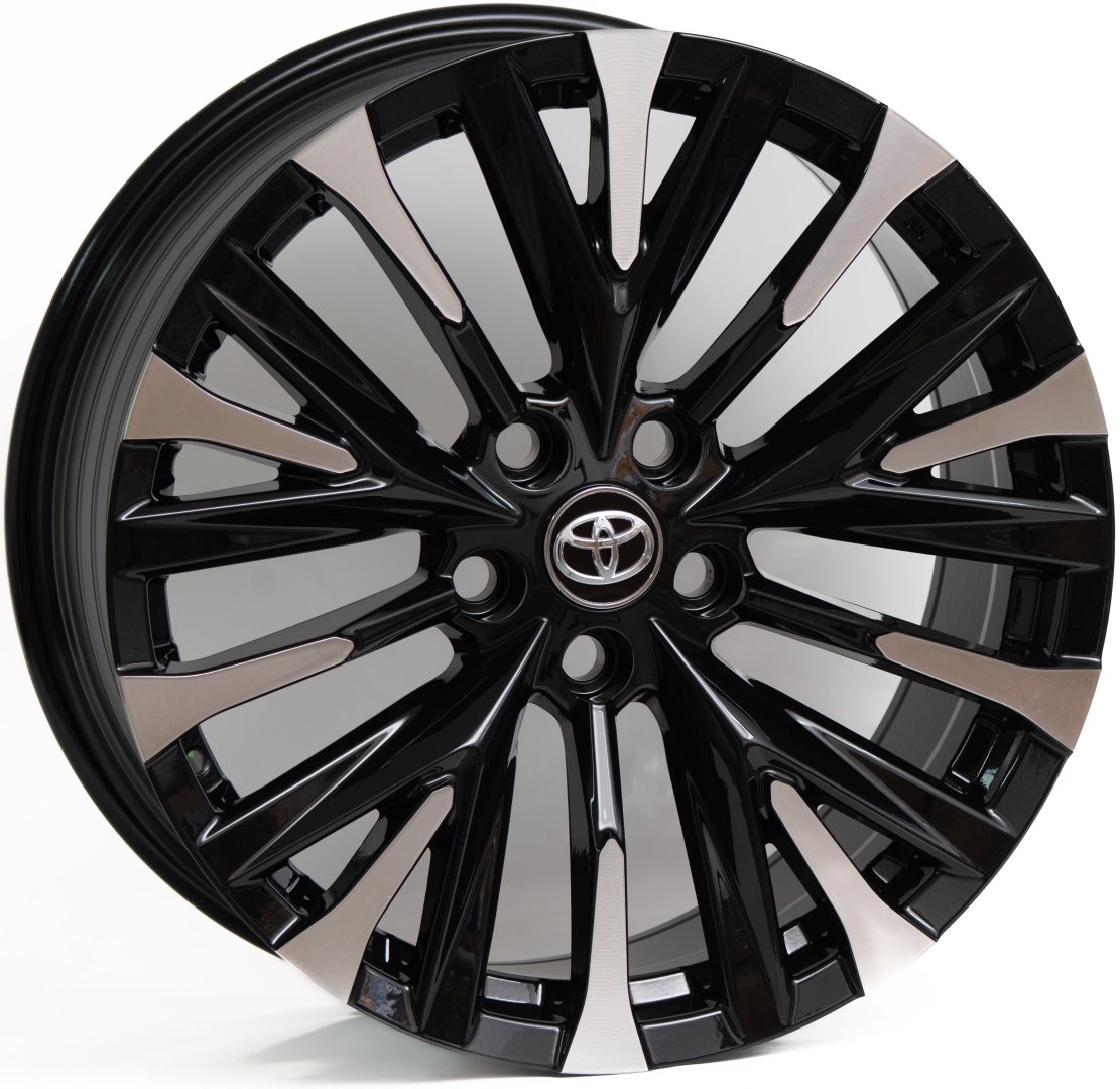 Kipardo FBX159-9 8.5x19/5x120 D60.1 ET40 4 диска черный, серебристый купить,NaN
