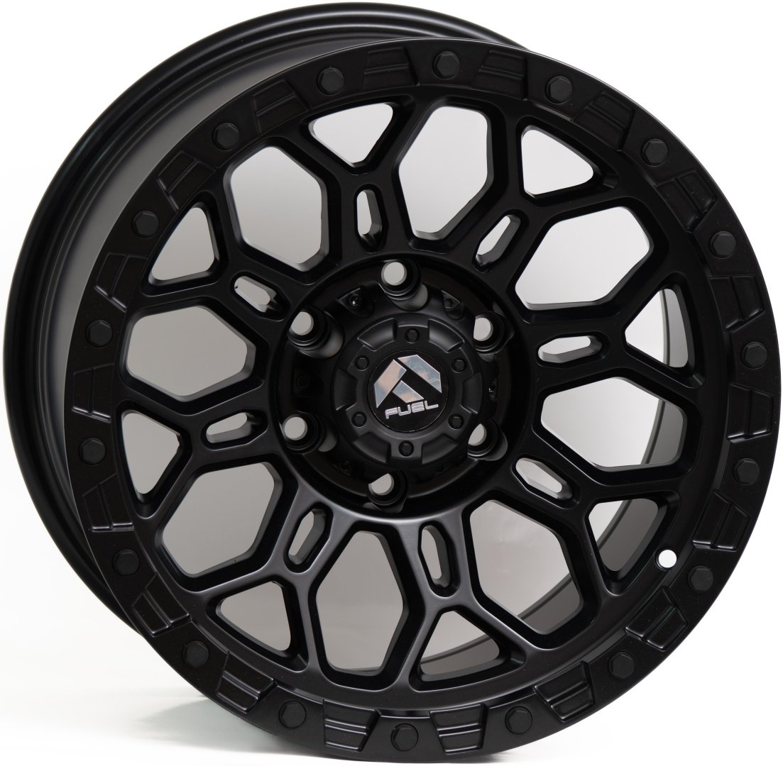 Kipardo FBX317-7 8.5x17/6x139.7 D106.1 ET0 4 диска черный матовый купить,NaN