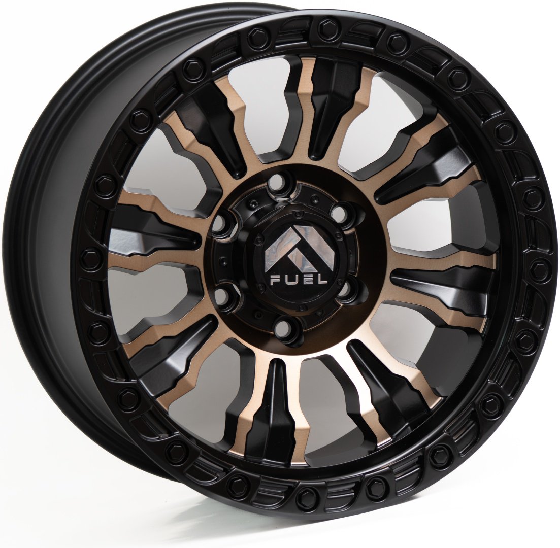 Kipardo FBX087-7 9x17/6x139.7 D110.1 ET0 4 диска черный, бронзовый купить,NaN
